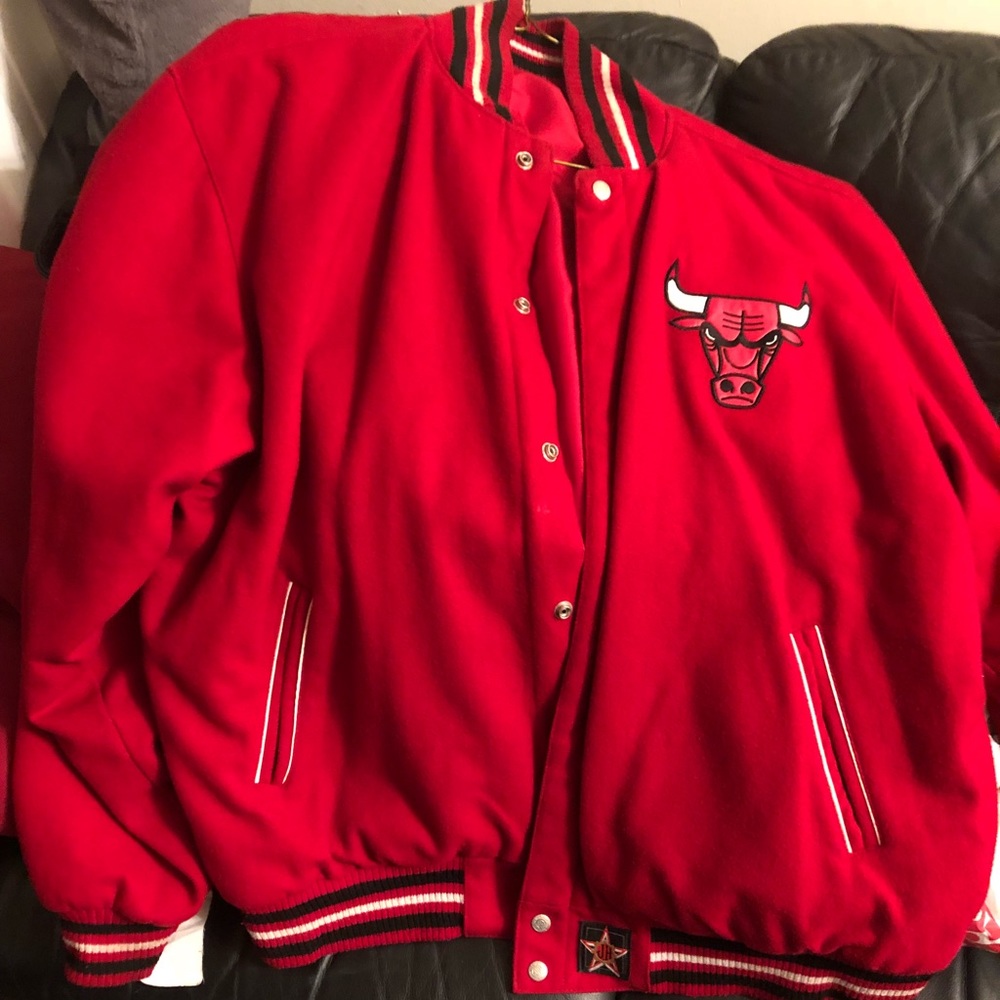 Chicago Bulls reversible Varsity Jacket